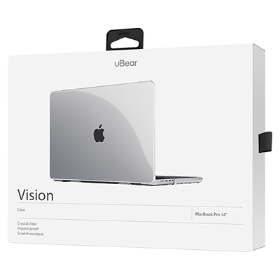 Чехол MacBook Pro 14 (2021) uBear Vision Case, прозрачный