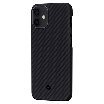 Чехол IPhone 12 mini Pitaka MagEZ, черно-серый