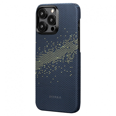 Чехол iPhone 15 Pro Max Pitaka MagEZ Case 4 Milky Way Galaxy, кевлар