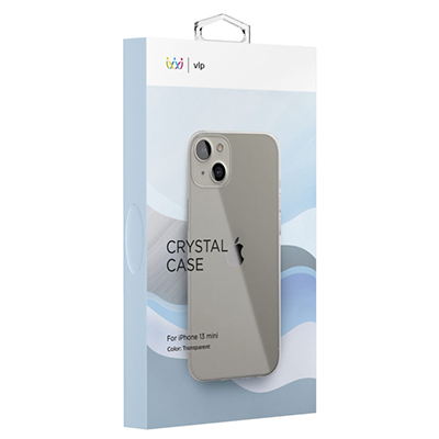 Чехол iPhone 13 mini "vlp" Crystal Case, прозрачный