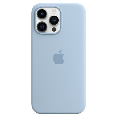 Чехол iPhone 14 Pro Max Silicone Magsafe Sky