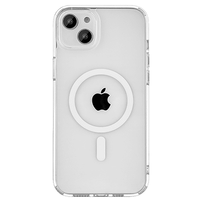 Чехол iPhone 14 uBear Real Mag Case усиленный, прозрачный