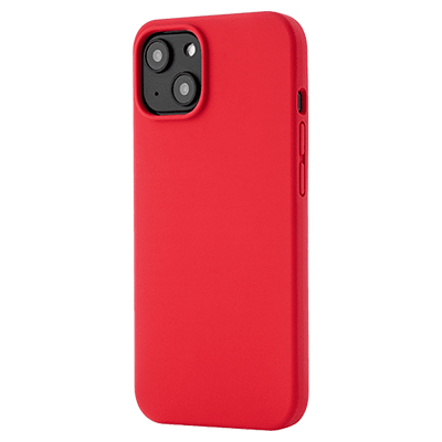 Чехол iPhone 14 uBear Touch Mag Case Soft-touch, красный