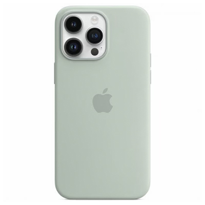 Чехол iPhone 14 Pro Max Silicone Magsafe Succulent