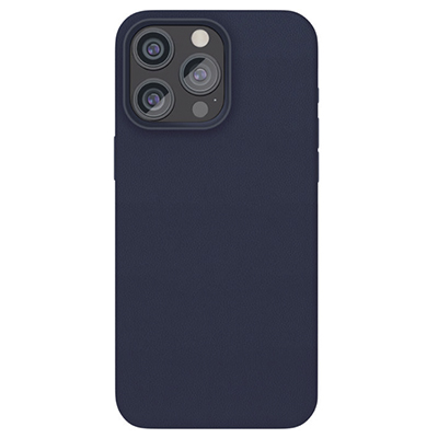 Чехол iPhone 15 Pro Max "vlp" Ecopelle Case MagSafe, синий