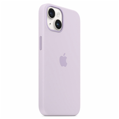 Чехол iPhone 14 Silicone Magsafe Lilac