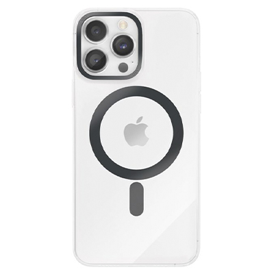 Чехол iPhone 14 Pro "vlp" Line Case MagSafe, черный