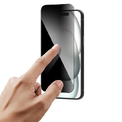 Защитное стекло iPhone 15 Pro MOCOLL приватное