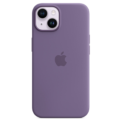 Чехол iPhone 14 Silicone Magsafe Iris