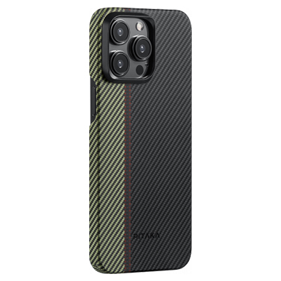 Чехол iPhone 15 Pro Max Overture Pitaka MagEZ Case 4 кевлар