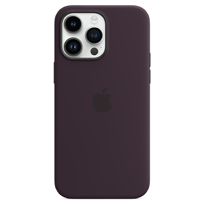 Чехол iPhone 14 Pro Max Silicone Magsafe Elderberry