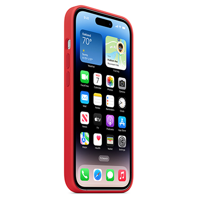 Чехол iPhone 14 Pro Silicone Red