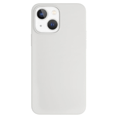 Чехол iPhone 14 "vlp" Liquid Silicone Case MagSafe, белый