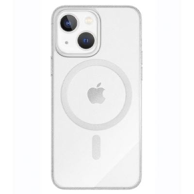 Чехол iPhone 14 "vlp" Starlight Case MagSafe, прозрачный