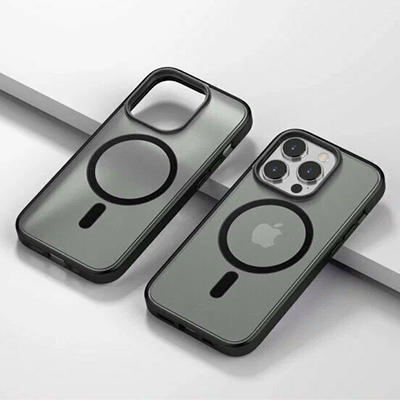 Чехол 13 Pro Max Gurdini Shockproof Magsafe, черный