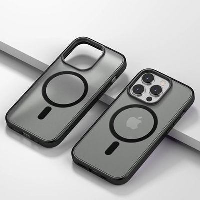 Чехол 14 Pro Gurdini Shockproof Magsafe, черный