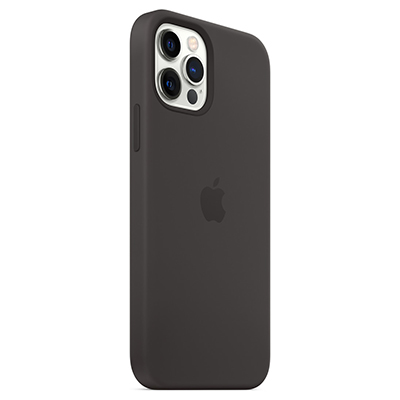 Чехол iPhone 12/12 Pro Silicone Magsafe Black