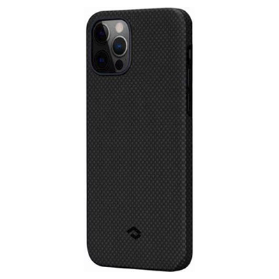 Чехол iPhone 12/12 Pro Pitaka MagEZ Case, черно-серый