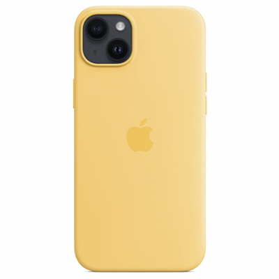 Чехол iPhone 14 Plus Silicone Sunglow