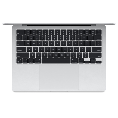 MacBook Air 15" (М3, 2024), 8 ГБ, 256 ГБ SSD, серебристый