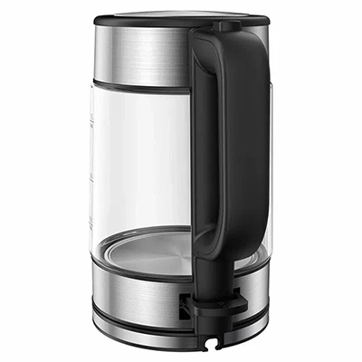 Чайник Xiaomi Electric Glass Kettle, прозрачный, серебристый