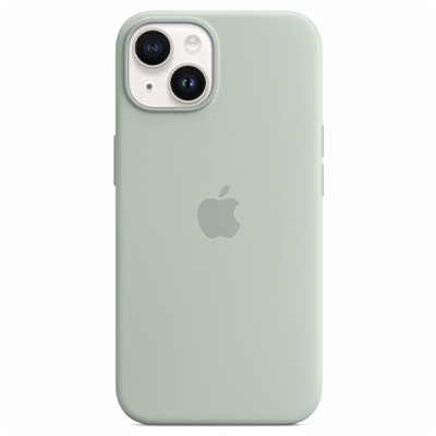 Чехол iPhone 14 Silicone Magsafe Succulent