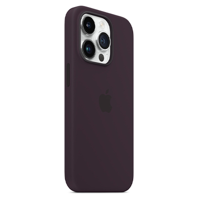 Чехол iPhone 14 Pro Silicone Magsafe Elderberry