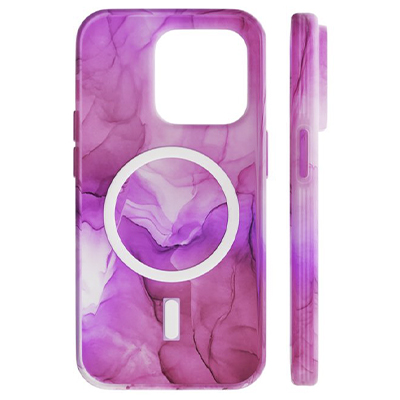 Чехол iPhone 14 Pro "vlp" Splash Case MagSafe, розовый