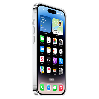 Чехол iPhone 14 Pro Gurdini Alba Clear Series Magsafe, прозрачный