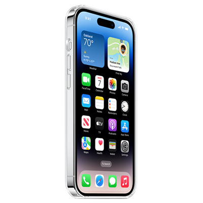 Чехол iPhone 14 Pro Max Gurdini Alba Series Magsafe, прозрачный