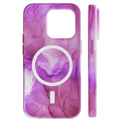 Чехол iPhone 14 Pro Max "vlp" Splash Case MagSafe, розовый