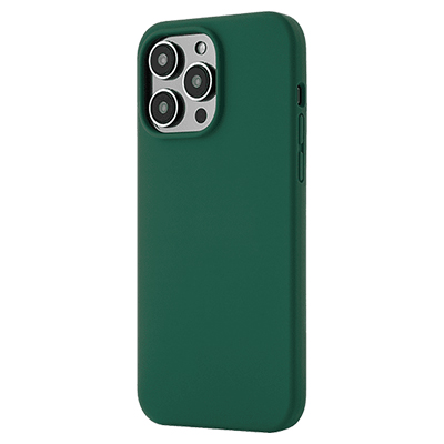 Чехол iPhone 14 Pro Max uBear Touch Mag Case Soft-touch, зеленый