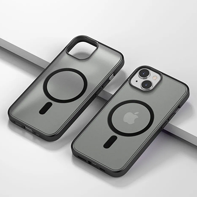 Чехол iPhone 14/13 Gurdini Shockproof Case Magsafe, черный