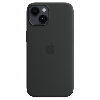 Чехол iPhone 14 Silicone Magsafe Midnight
