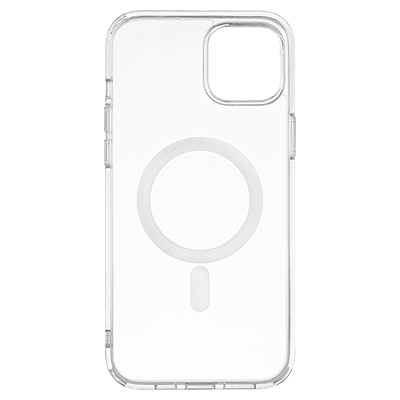 Чехол iPhone 14 uBear Real Mag Case усиленный, прозрачный