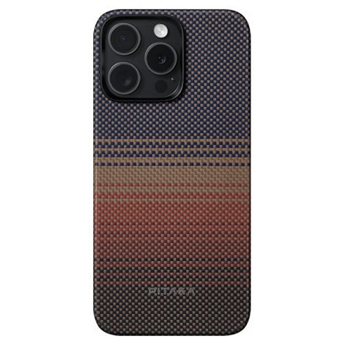 Чехол iPhone 15 Pro Pitaka Fusion Weaving MagEZ 5 Sunset