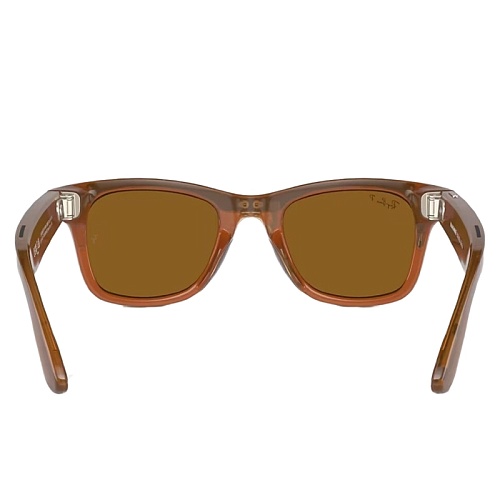 Умные Очки Ray-Ban Meta Wayfarer, Wayfarer Shiny Caramel, Brown Polarized, (53-22-155mm)