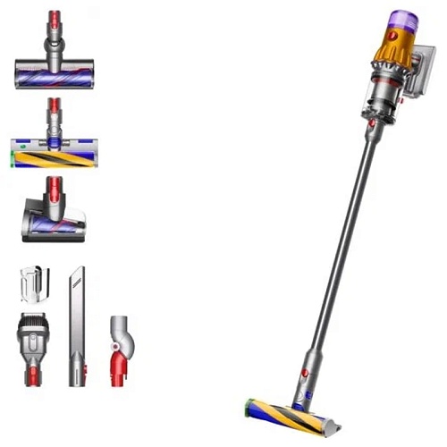 Беспроводной пылесос Dyson V12 Detect Slim Absolute (SV46), серебристый