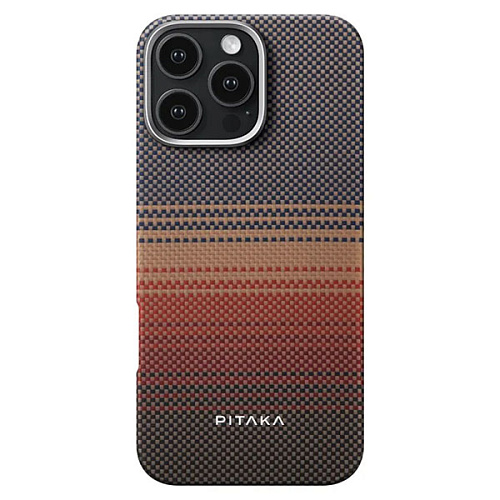 Чехол iPhone 16 Pro Pitaka Fusion Weaving MagEZ 5 Sunset