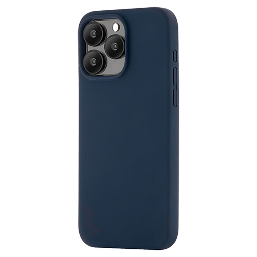 Чехол iPhone 15 Pro Max uBear Touch Mag Case MagSafe, темно-синий