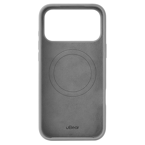 Чехол iPhone 17 Pro Max uBear Touch Mag Case, MagSafe, серый