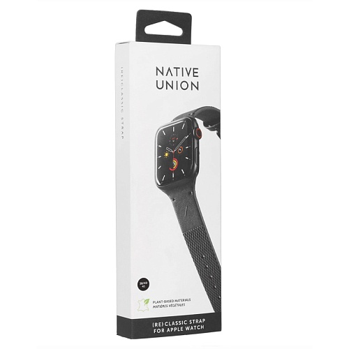 Ремешок Для Часов Native Union Classic Strap For Apple Watch 38/40/41мм, черный
