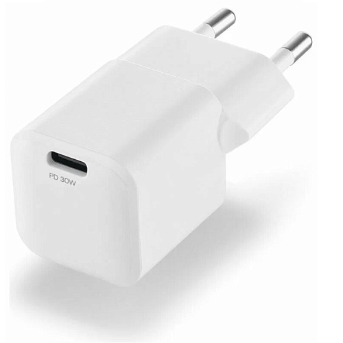 Блок питания Wall charger Pulse Pro 30W (USB-C), Белый