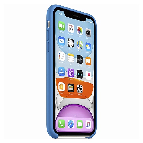 Чехол iPhone 11 Silicone Surf Blue