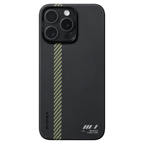 Чехол iPhone 15 Pro Pitaka Fusion Weaving MagEZ 5 Break the Line