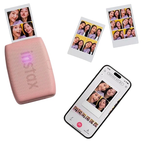 Фотопринтер Fujifilm Instax Mini Link 3, розовый