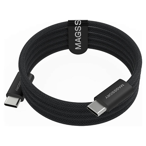 Кабель Magssory Line C 60W USB-C, 1,5м, черный