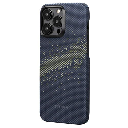 Чехол iPhone 15 Pro Pitaka MagEZ Case 4 Milky Way Galaxy, кевлар