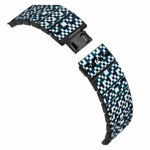 Браслет PITAKA Dreamland ChromaCarbon для Apple Watch 38/40/41/42/44/45/49mm, Mosaic