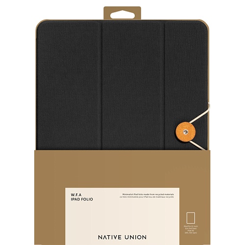 Чехол iPad Pro 11" Native Union Folio, черный
